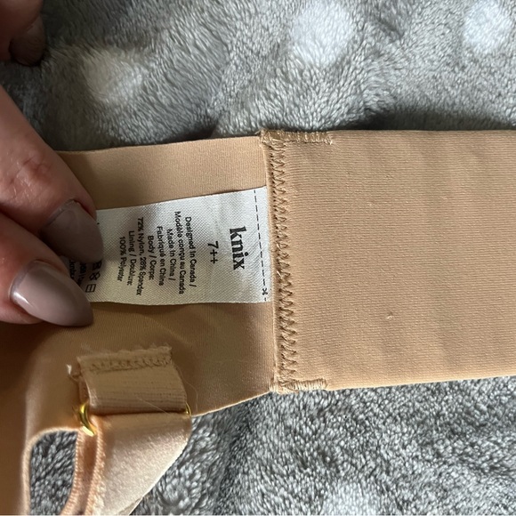 Knix WingWoman Contour Wireless Bra Suze 7++ NWT Cream - Picture 5 of 5